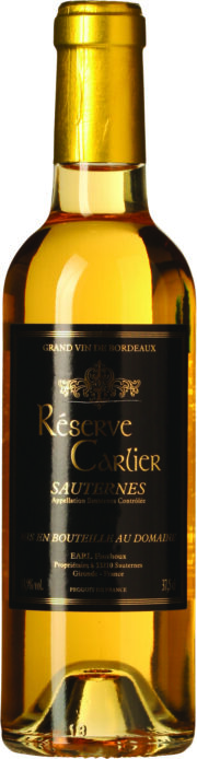 Réserve Carlier Sauternes A.O.C. Bordeaux